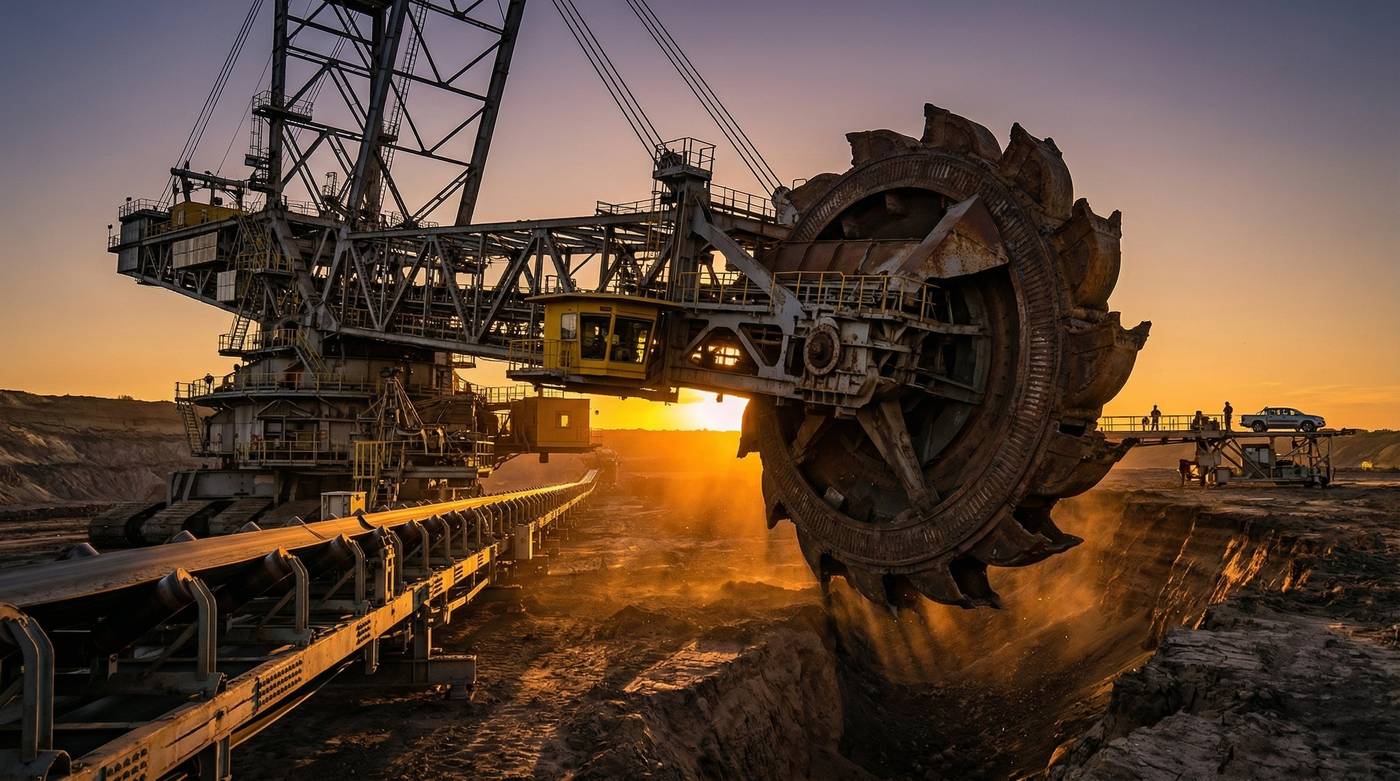 ThyssenKrupp steel production — heavy industry machinery